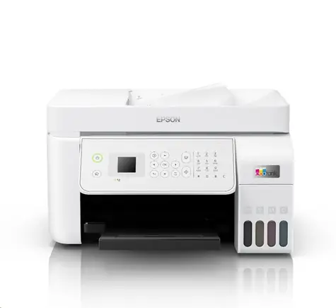 EPSON EcoTank L5316 bílá / Barevná inkoustová multifunkce / A4 / 33 ppm / 5760x1440dpi / USB / LAN / Wi-Fi