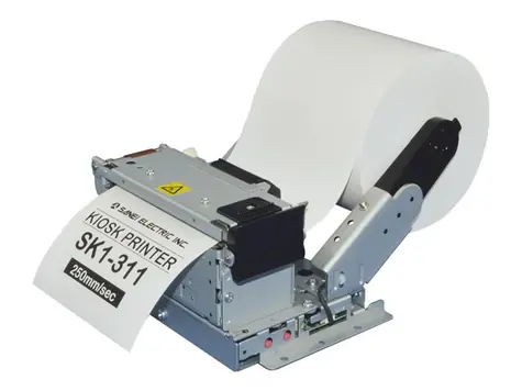 Star Sanei SK1-311SF4-LQP-M-SP / kiosková termotiskárna / 83mm / 203dpi / USB / RS-232 / presenter / řezačka