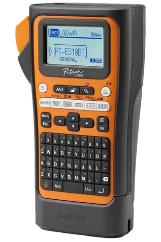 Brother PT-E310BTVP / Tiskárna samolepicích štítků s kufrem / Li-Ion / USB-C