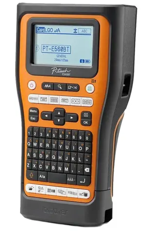 Brother PT-E560BTVP / Tiskárna samolepicích štítků s kufrem / Li-Ion / USB-C