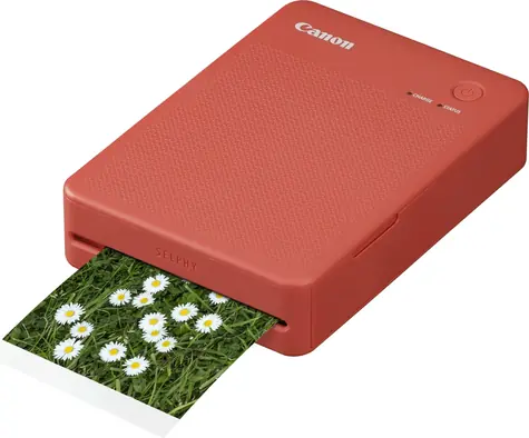 Canon Selphy QX20 červená / Kompaktní fototiskárna / USB-C / WiFi