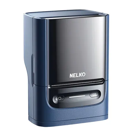 Nelko PM220 modrá / Termální tiskárna etiket / 203 dpi / BT / USB-C 