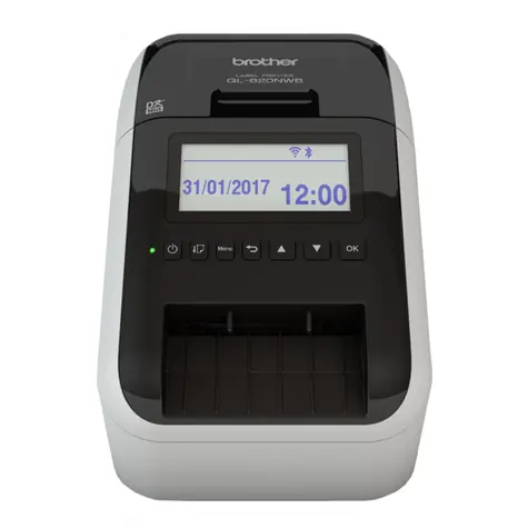 Brother QL-820NWBC / Tiskárna samolepicích štítků / 300dpi / USB / LAN / Wi-Fi  / BT