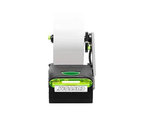 Custom VKP80III (USB& RS-232) / kiosková termotiskárna / 58-82.5mm / 203dpi / USB / RS-232 / konektory zezadu