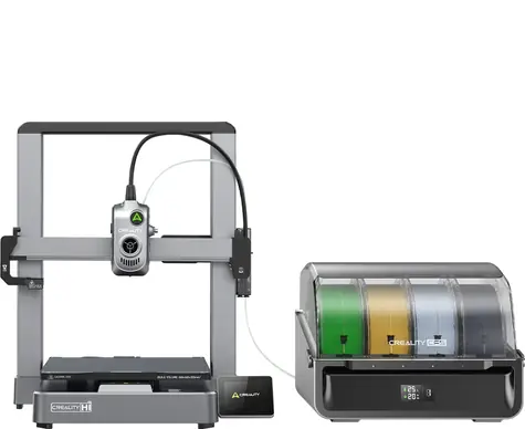 Creality Hi Combo / 3D tiskárna + CFS kit / ABS + PETG / vrstva 0.1-0.35mm / rychlost 500mm/s / dot. Displej / Wi-Fi
