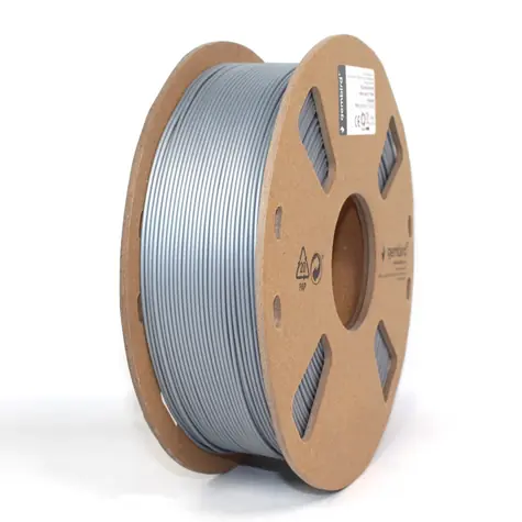 Gembird Filament 3DP-PLA+1.75-02-S / PLA PLUS  / 1,75 mm / 1 kg / stříbrná