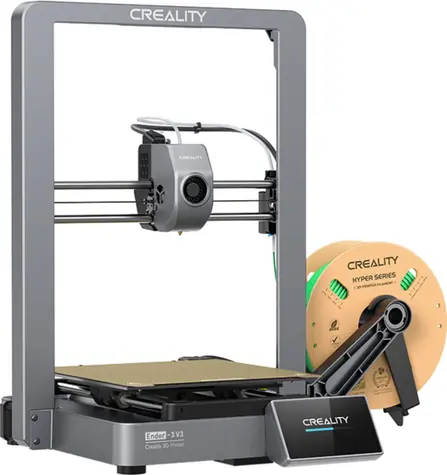 Creality Ender-3 V3 / 3D tiskárna / vrstva 0.1-0.35mm / rychlost 600mm/s / Wi-Fi