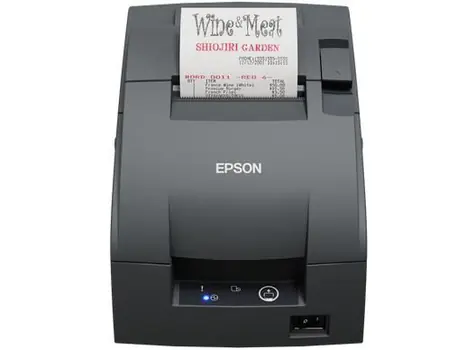 Epson TM-U220IIB / Pokladní jehličková tiskárna / Šířka tisku: 76mm / RJ-45 / řezačka
